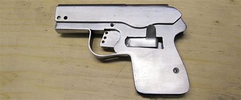 building a sheet metal pistol